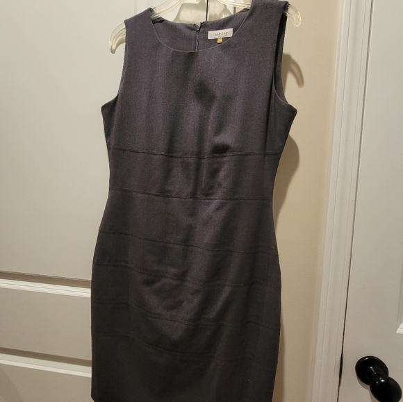 Calvin Klein Dresses & Skirts - Calvin Klein Elegant Gray Dress